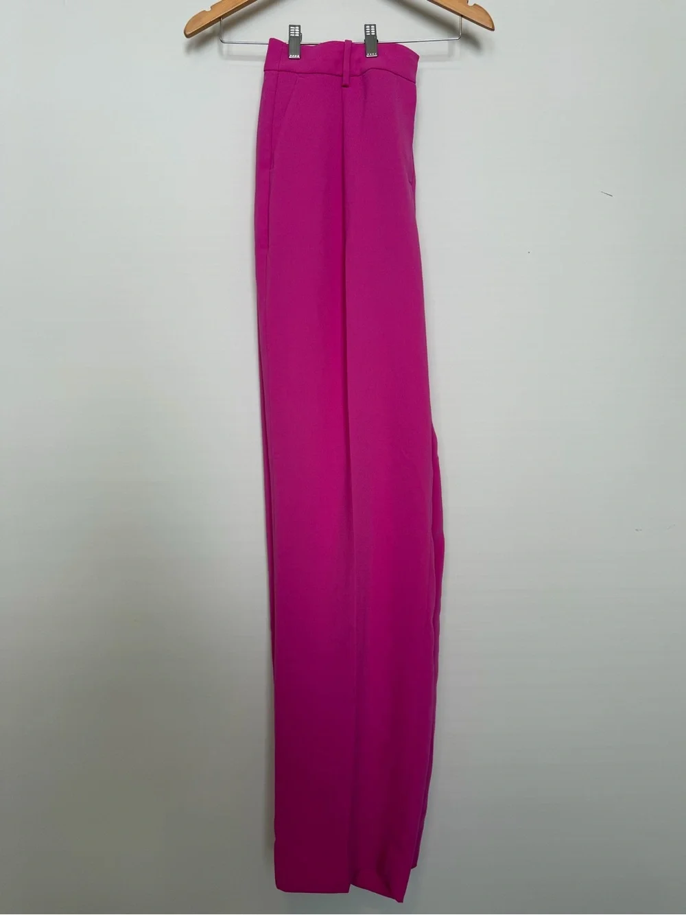 J.Crew Relaxed Drapey Crepe Trouser — Tall, Soft Azalea